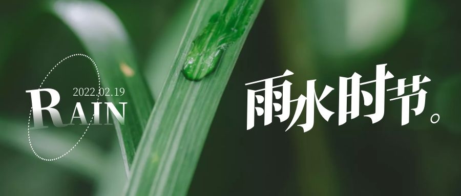 雨水 ▎每一滴，都在孕育一場成長和豐收